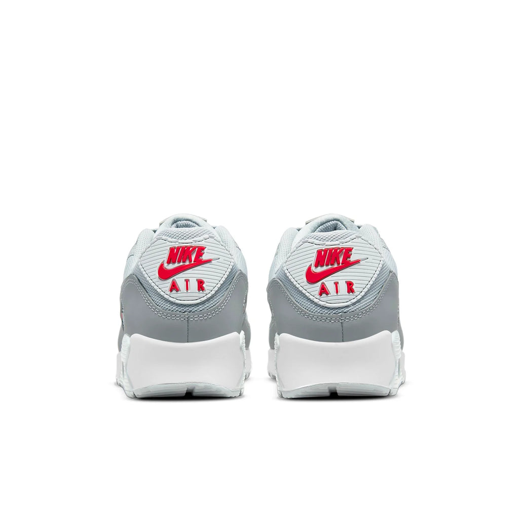Nike Air Max 90 'Light Smoke Grey Red' DM9102-001