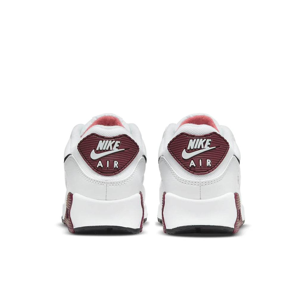 (WMNS) Nike Air Max 90 'White Dark Beetroot' DH1316-100
