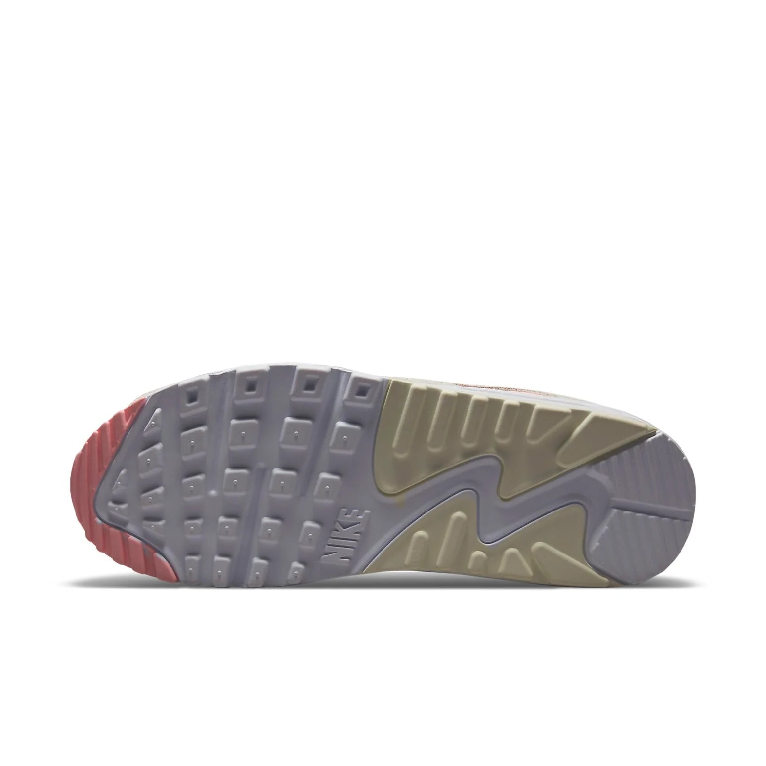 (WMNS) Nike Air Max 90 'White Light Olive Pink' DM2874-100