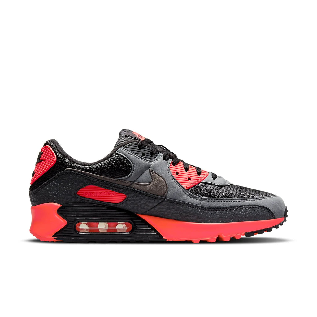 Nike Air Max 90 'Kiss My Airs - Black Laser Crimson' DJ4626-001