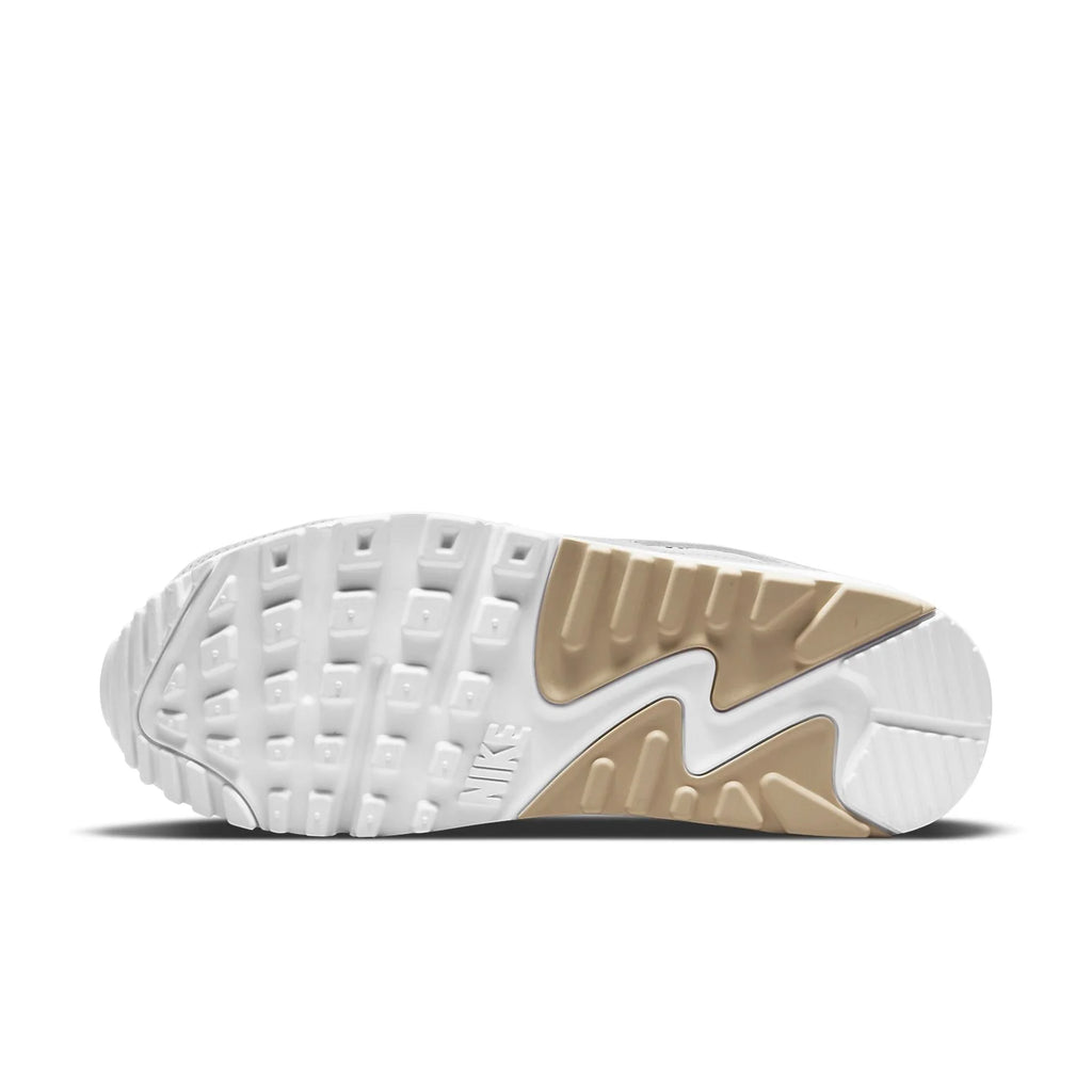 (WMNS) Nike Air Max 90 Low-Top Brown/Yellow DH5719-100