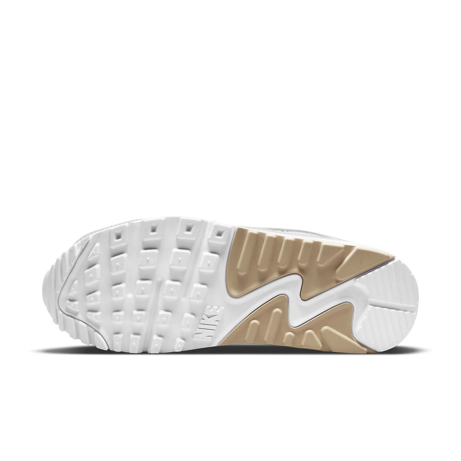 (WMNS) Nike Air Max 90 Low-Top Brown/Yellow DH5719-100