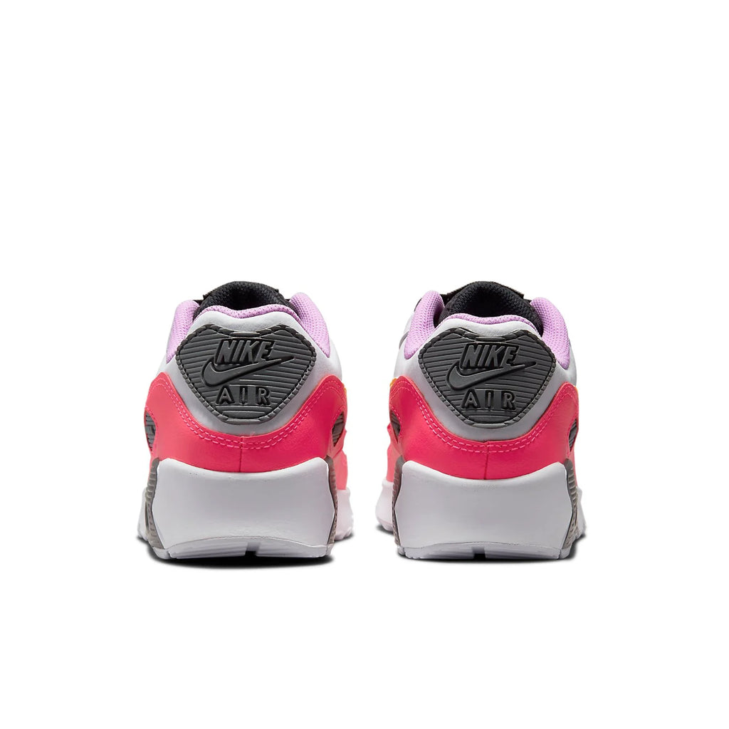 (GS) Nike Air Max 90 'White Hyper Pink Orange' DM8685-100
