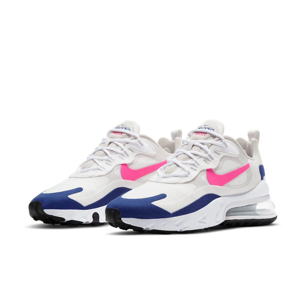 Nike Air Max 270 React 'White Pink Blue' CU7833-101