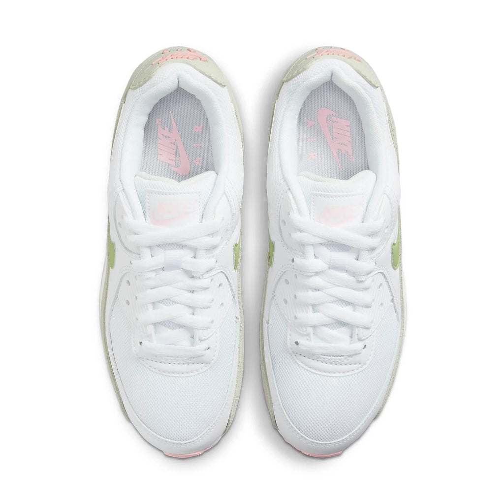 (WMNS) Nike Air Max 90 'White Light Olive Pink' DM2874-100