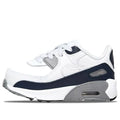 (TD) Nike Air Max 90 Running Shoes White/Blue/Grey CD6868-103
