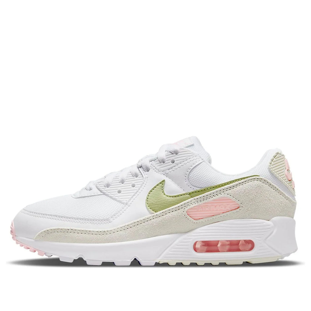 (WMNS) Nike Air Max 90 'White Light Olive Pink' DM2874-100
