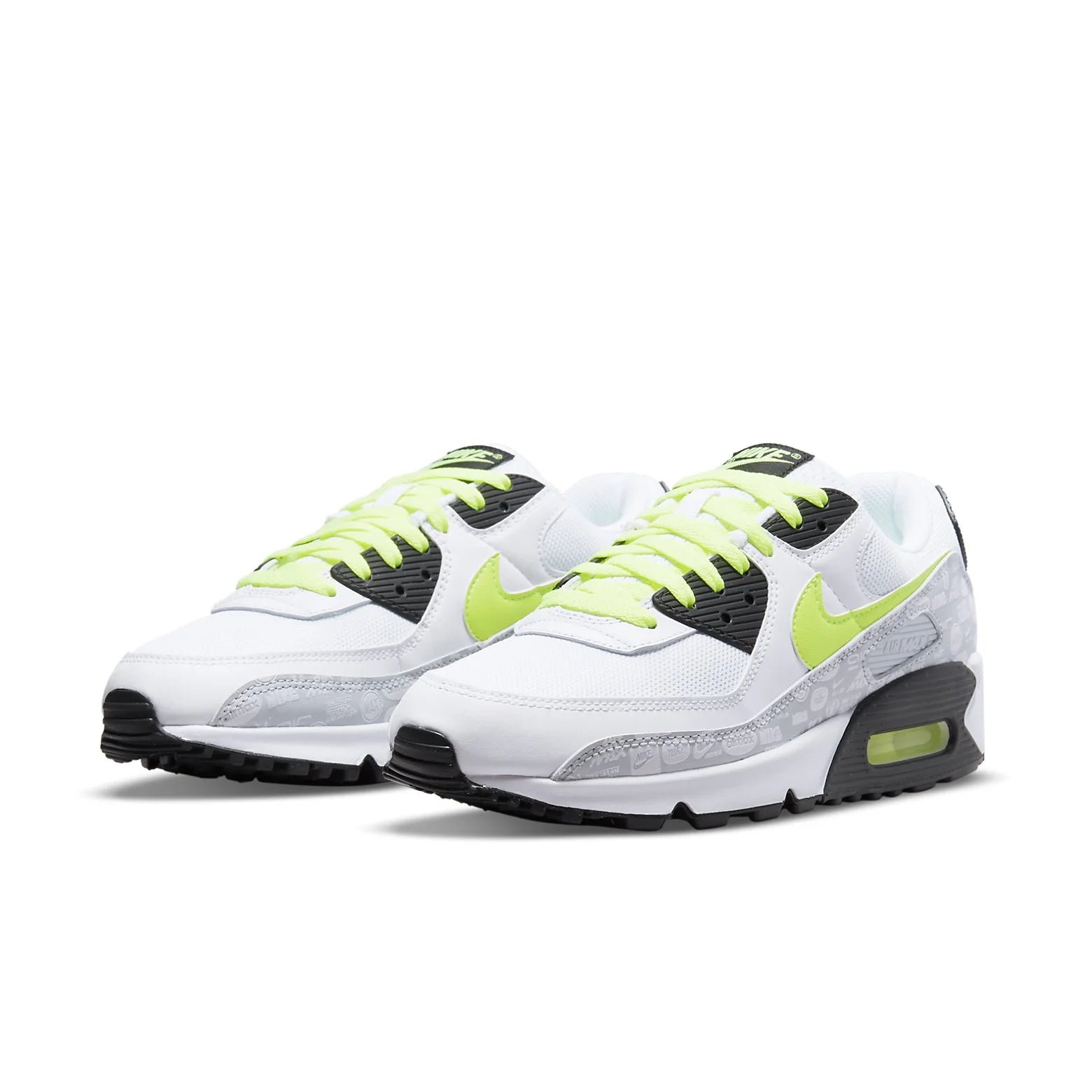 Nike Air Max 90 'Reflective Logo - White Volt' DB0625-100