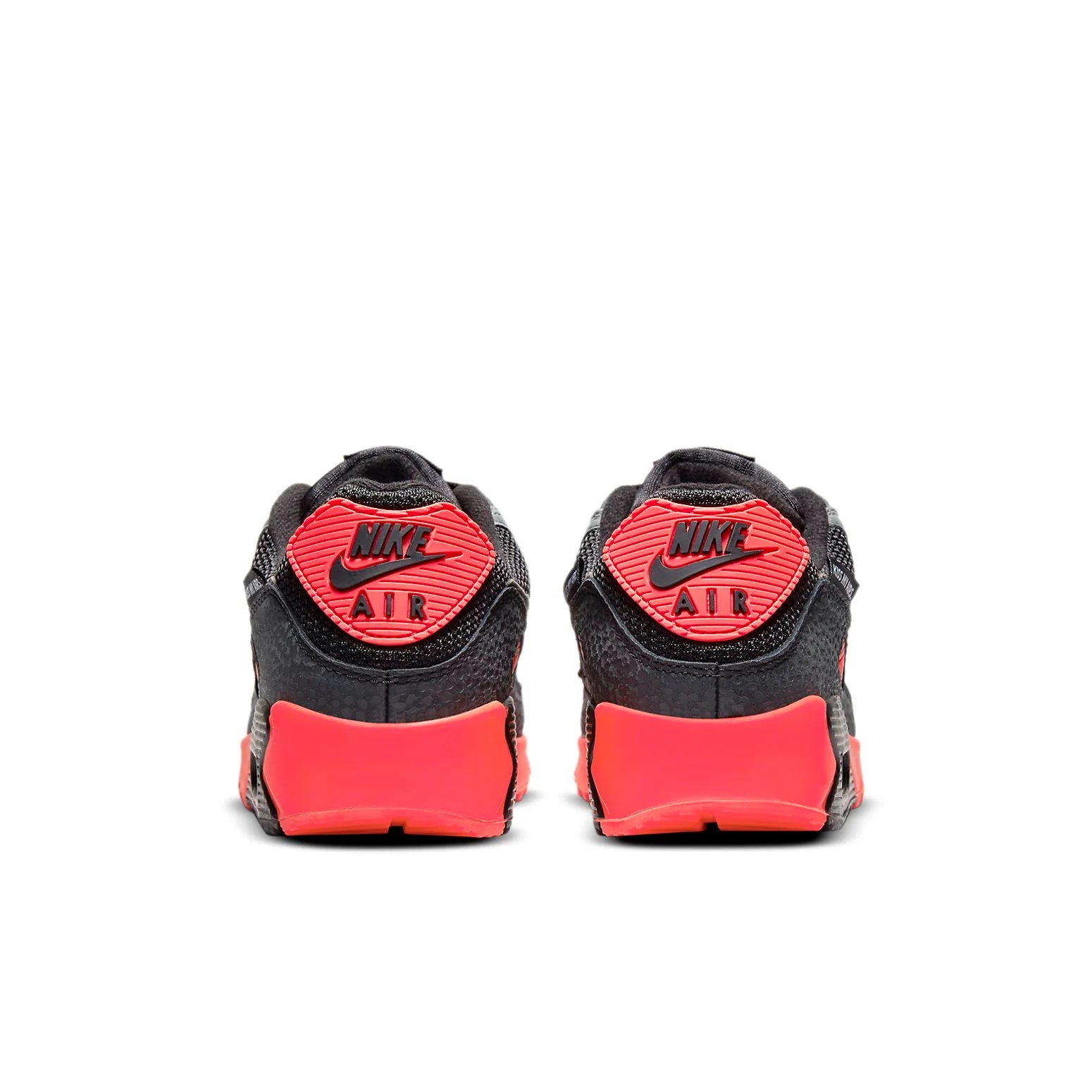 Nike Air Max 90 'Kiss My Airs - Black Laser Crimson' DJ4626-001
