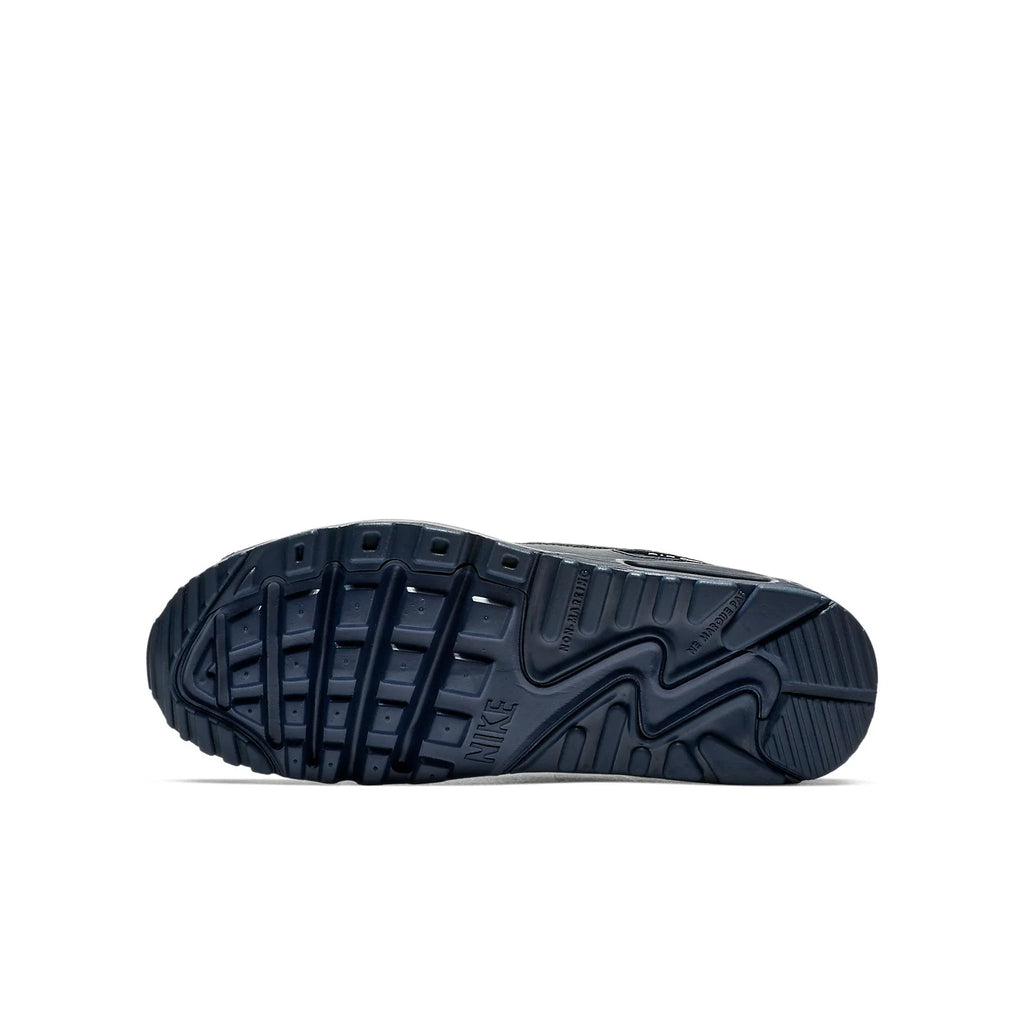 (GS) Nike Air Max 90 Leather 'Midnight Navy' 833412-412