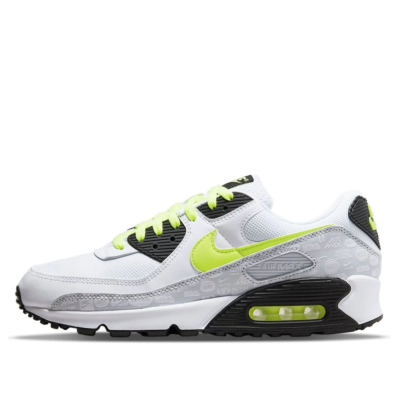 Nike Air Max 90 'Reflective Logo - White Volt' DB0625-100
