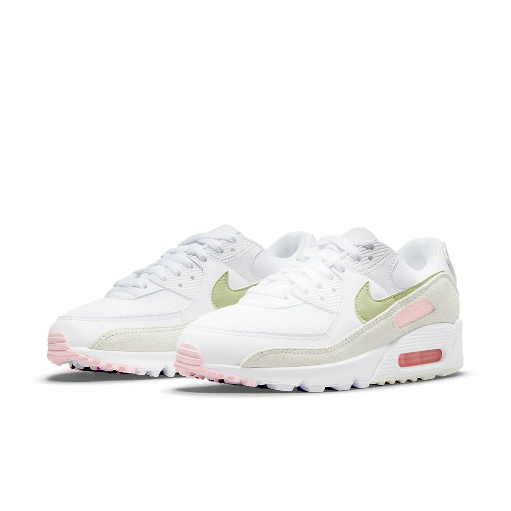 (WMNS) Nike Air Max 90 'White Light Olive Pink' DM2874-100