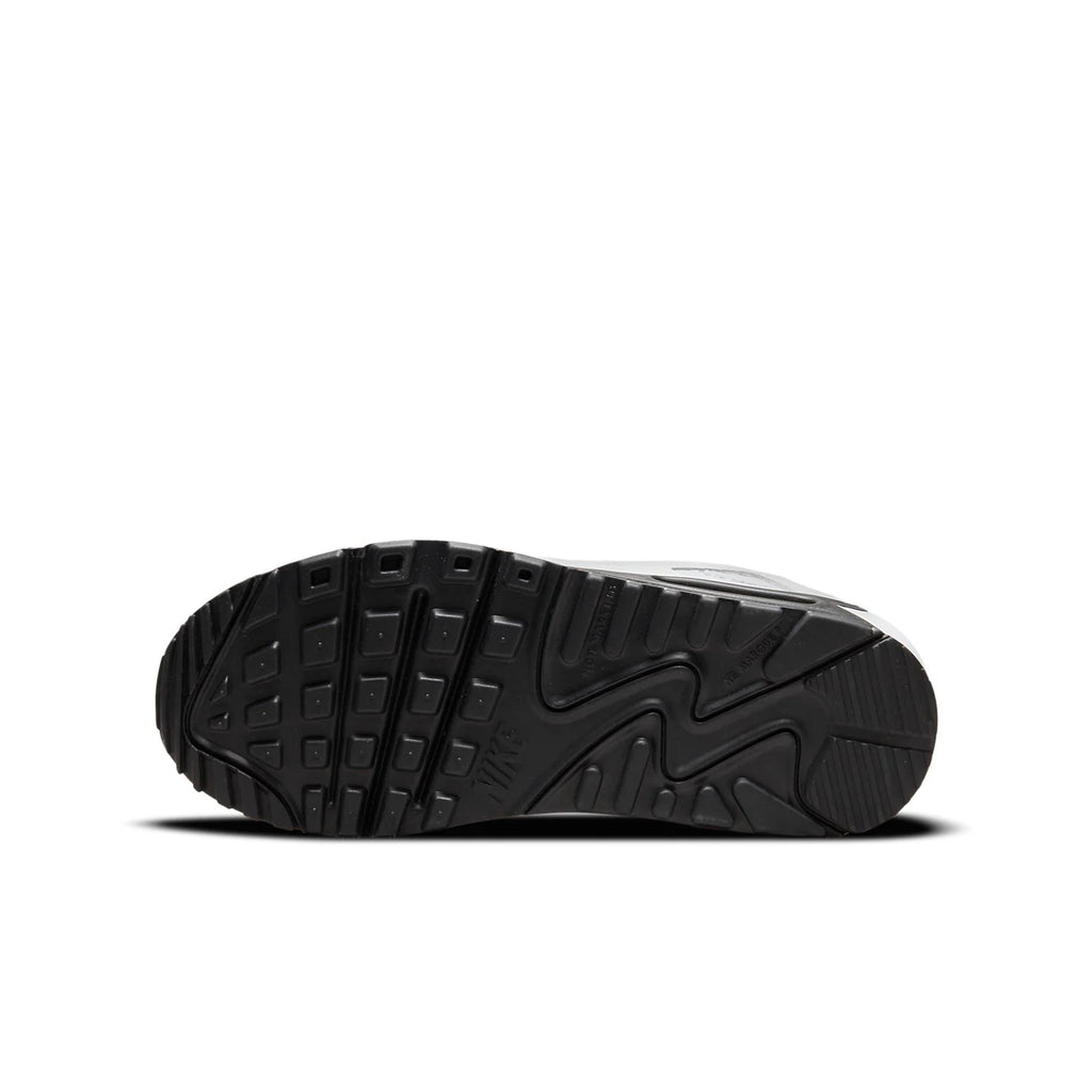 (GS) Nike Air Max 90 Leather 'White Volt' CD6864-112