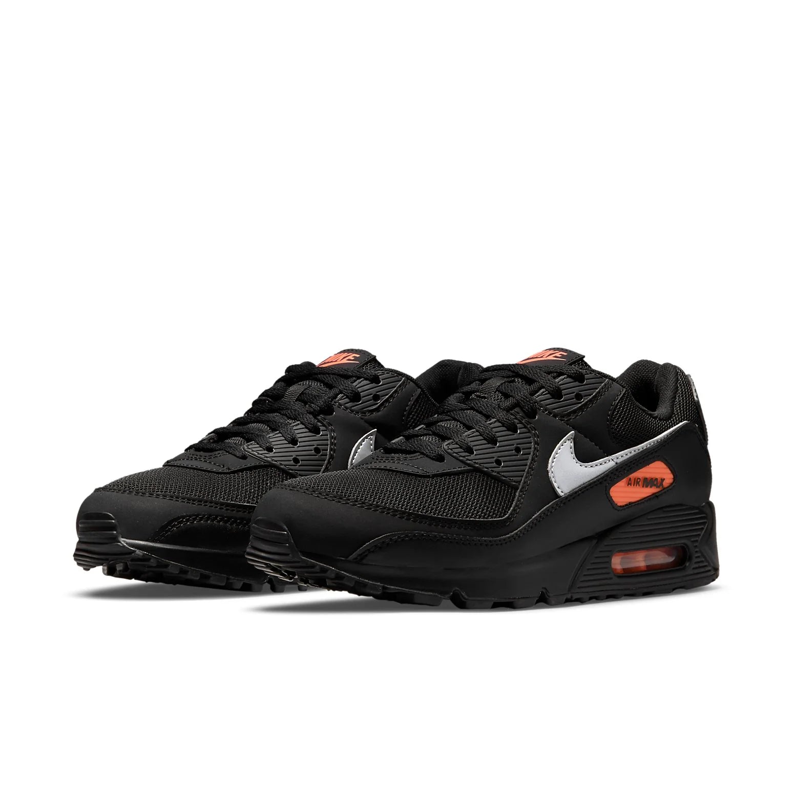 Nike Air Max 90 'Black Total Orange' DJ6881-001