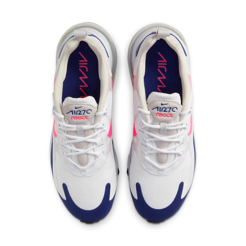 Nike Air Max 270 React 'White Pink Blue' CU7833-101