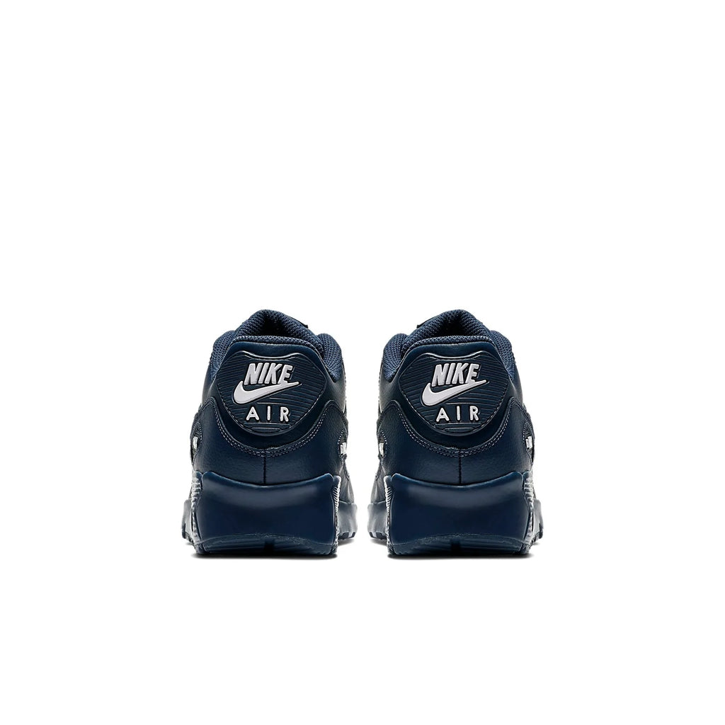 (GS) Nike Air Max 90 Leather 'Midnight Navy' 833412-412
